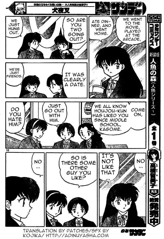 InuYasha Chapter 554 page 10 - Chapter 554: High School Life