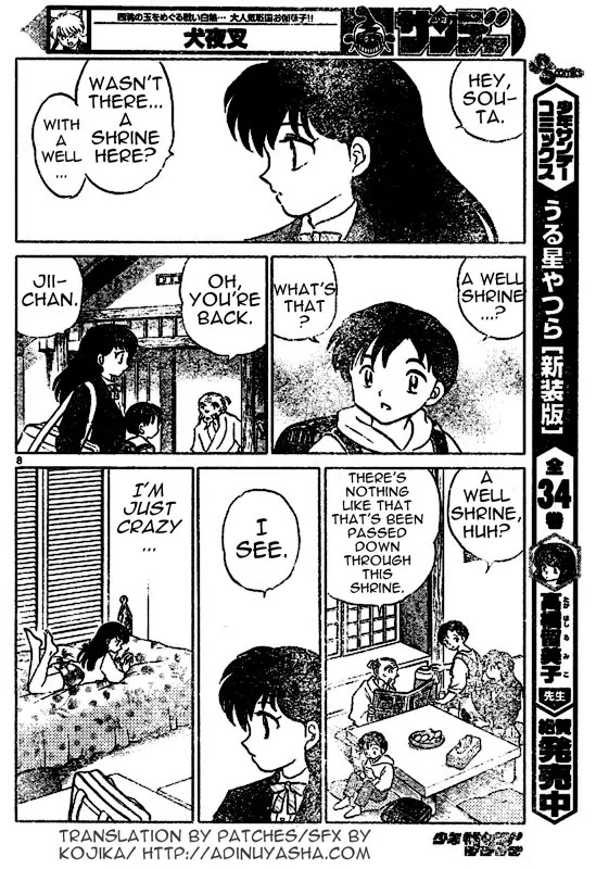 InuYasha Chapter 554 page 8 - Chapter 554: High School Life