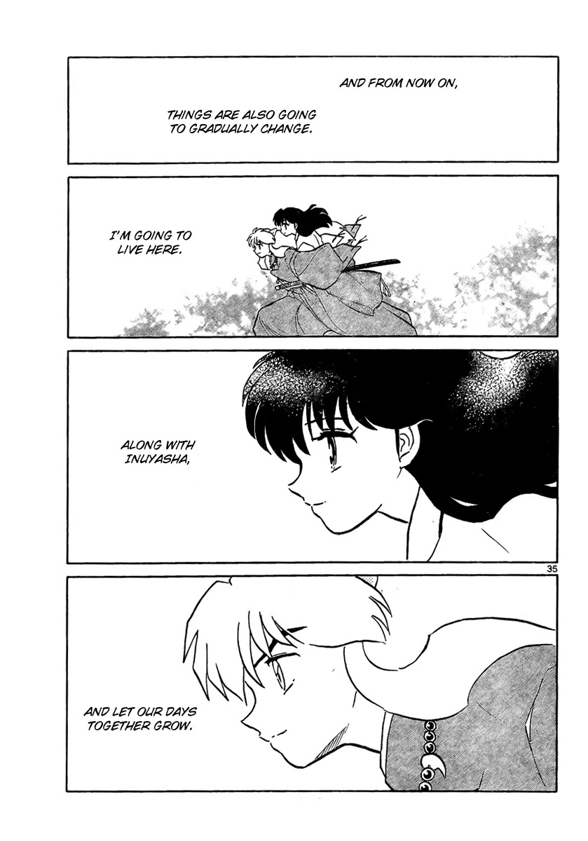 InuYasha Chapter 558 page 34 - Chapter 558: Tomorrow