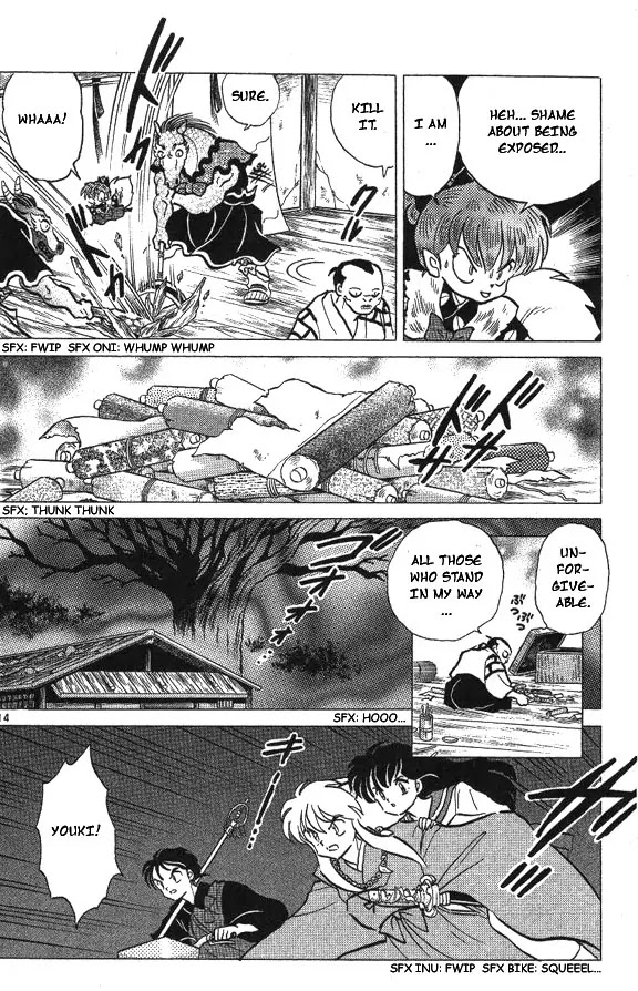 InuYasha Chapter 56 page 14 - Chapter 56: Controlling the Oni