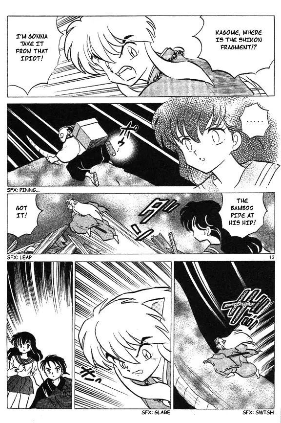 InuYasha Chapter 57 page 13 - Chapter 57: A Painter’s Dream