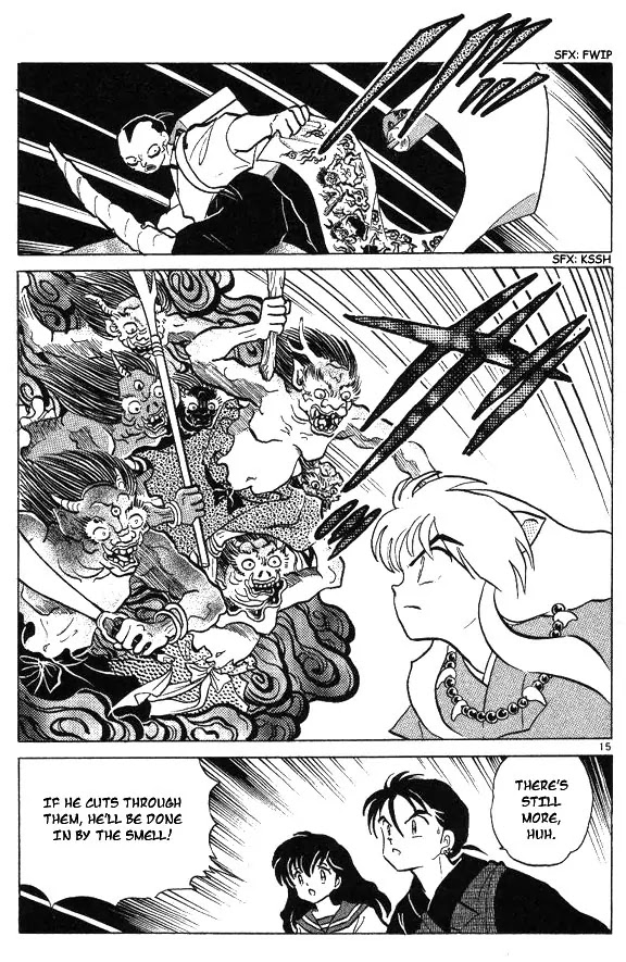 InuYasha Chapter 57 page 15 - Chapter 57: A Painter’s Dream