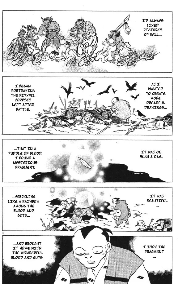 InuYasha Chapter 57 page 2 - Chapter 57: A Painter’s Dream