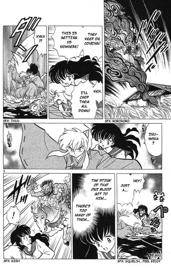 InuYasha Chapter 57 page 6 - Chapter 57: A Painter’s Dream