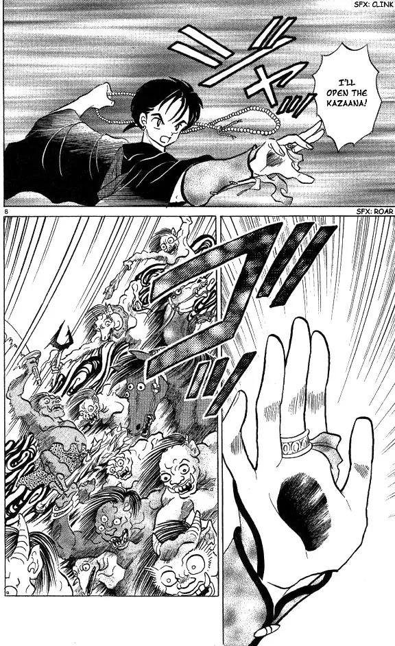 InuYasha Chapter 57 page 8 - Chapter 57: A Painter’s Dream