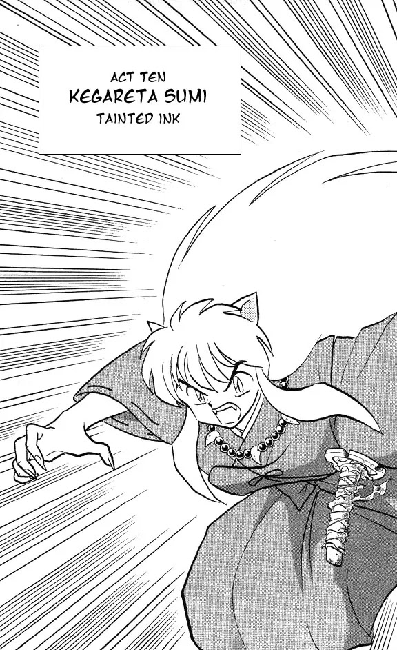 InuYasha Chapter 58 page 1 - Chapter 58: Tainted Ink