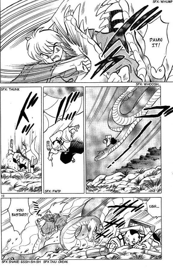 InuYasha Chapter 58 page 10 - Chapter 58: Tainted Ink