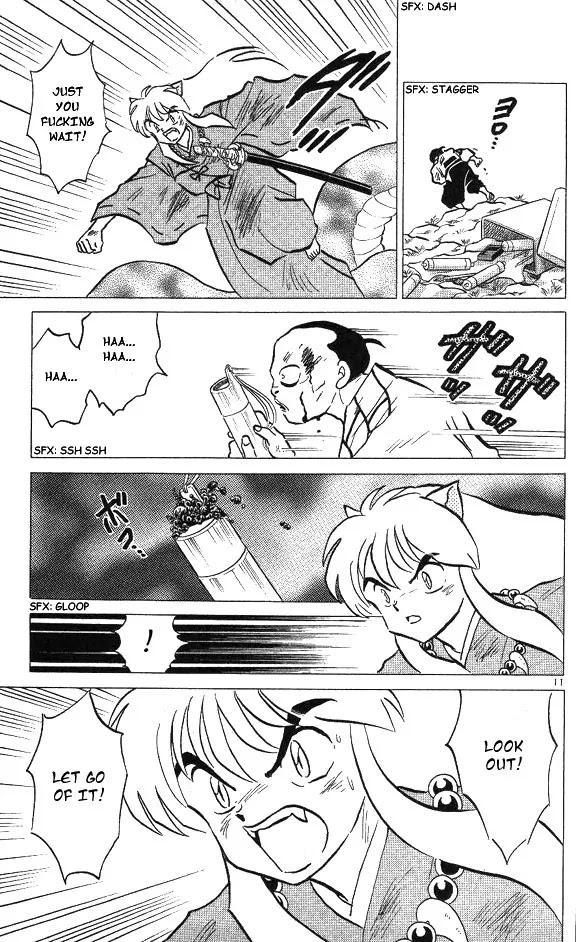 InuYasha Chapter 58 page 11 - Chapter 58: Tainted Ink