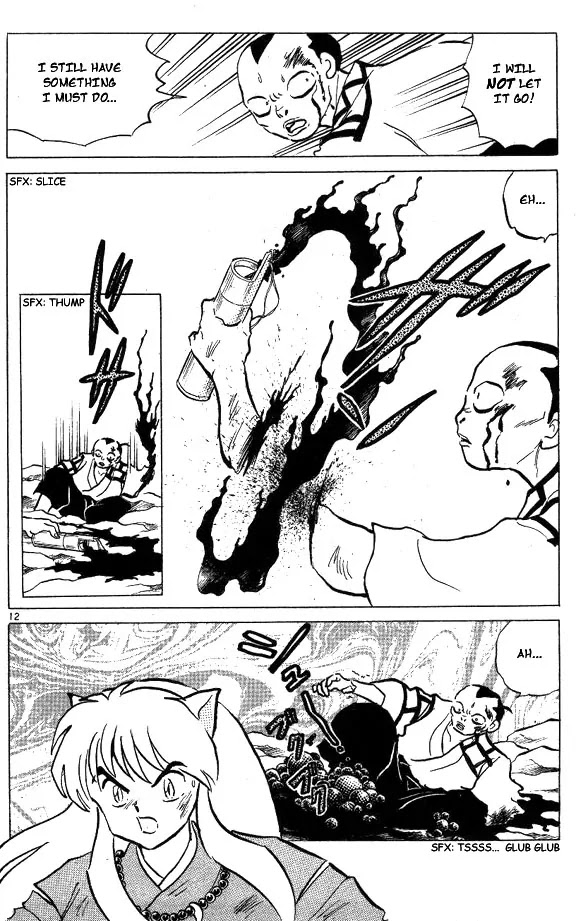 InuYasha Chapter 58 page 12 - Chapter 58: Tainted Ink