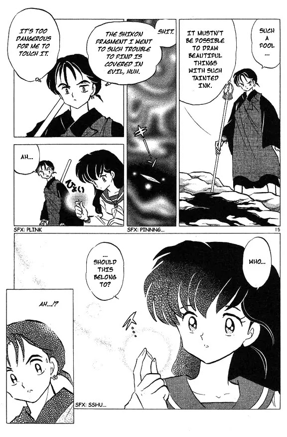 InuYasha Chapter 58 page 15 - Chapter 58: Tainted Ink