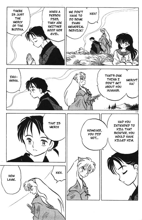 InuYasha Chapter 58 page 17 - Chapter 58: Tainted Ink