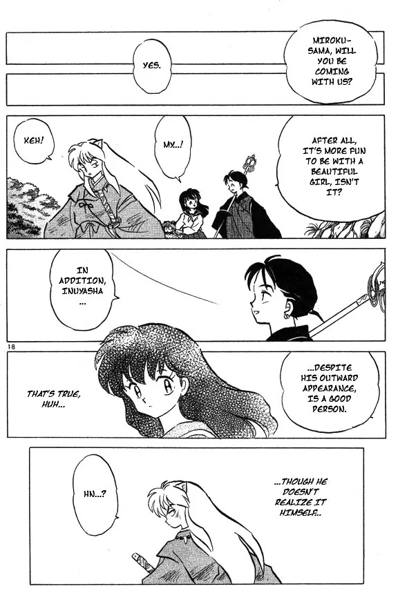 InuYasha Chapter 58 page 18 - Chapter 58: Tainted Ink