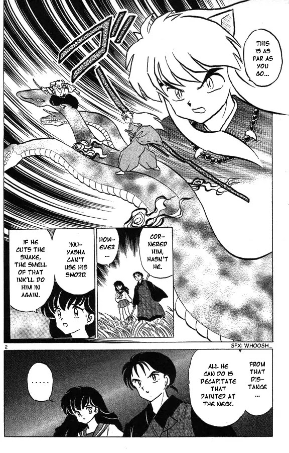 InuYasha Chapter 58 page 2 - Chapter 58: Tainted Ink