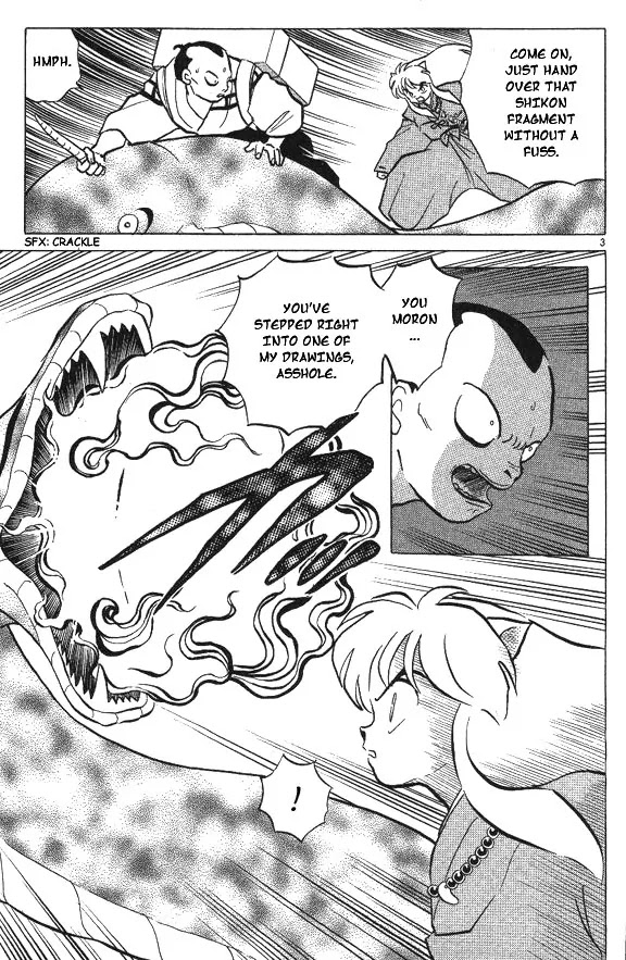 InuYasha Chapter 58 page 3 - Chapter 58: Tainted Ink