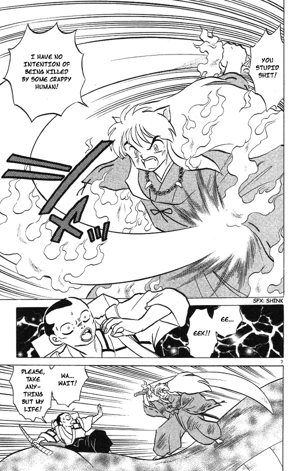 InuYasha Chapter 58 page 7 - Chapter 58: Tainted Ink