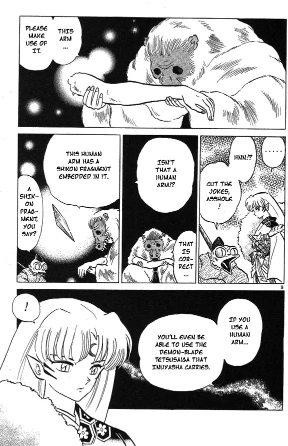 InuYasha Chapter 59 page 12 - Chapter 59: Temporary Arm