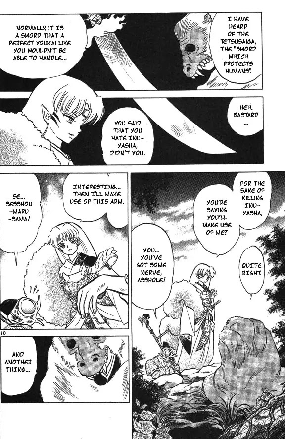 InuYasha Chapter 59 page 13 - Chapter 59: Temporary Arm