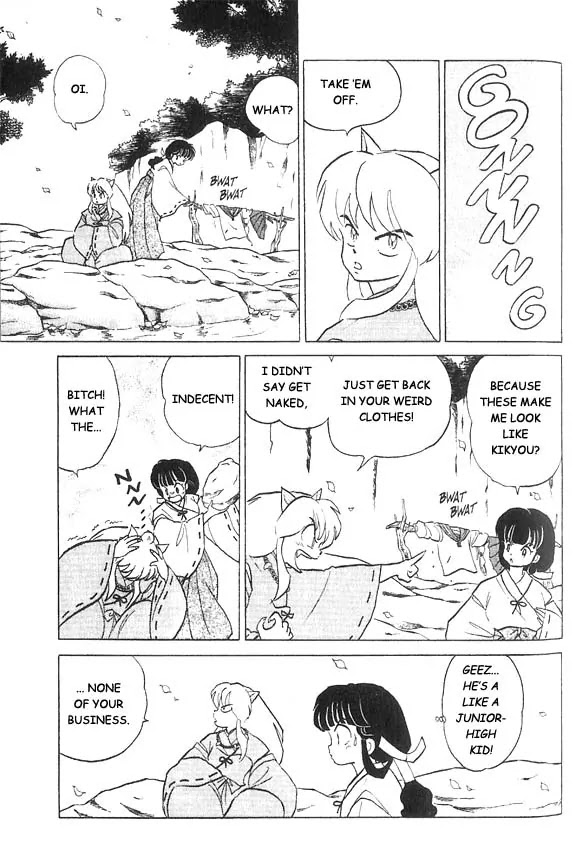 InuYasha Chapter 6 page 8 - Chapter 6: Inverted-hair Yura