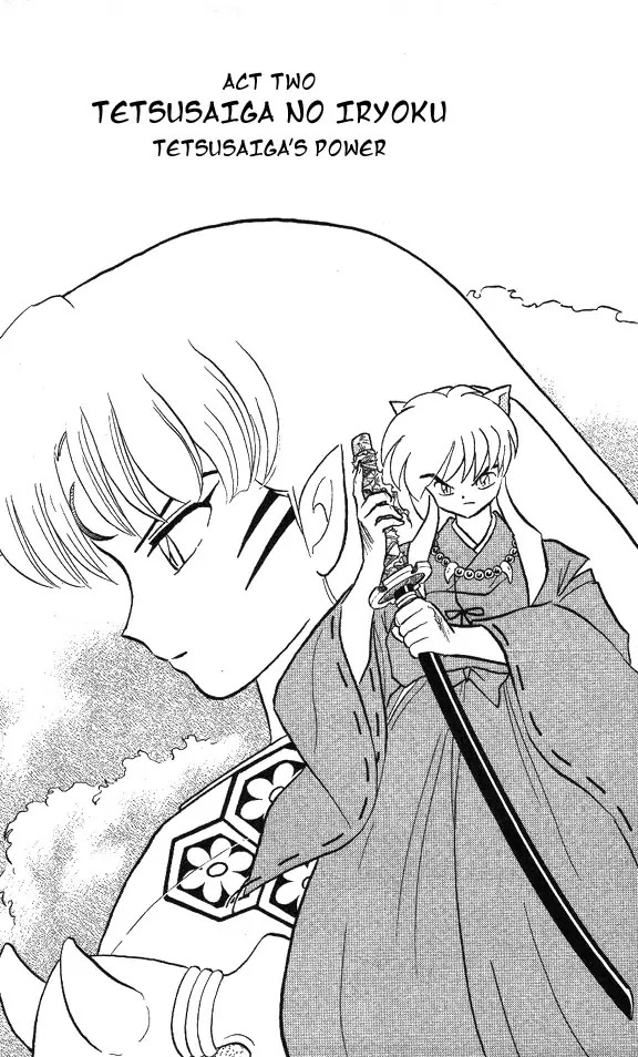 InuYasha Chapter 60 page 1 - Chapter 60: Tetsusaiga’s Power
