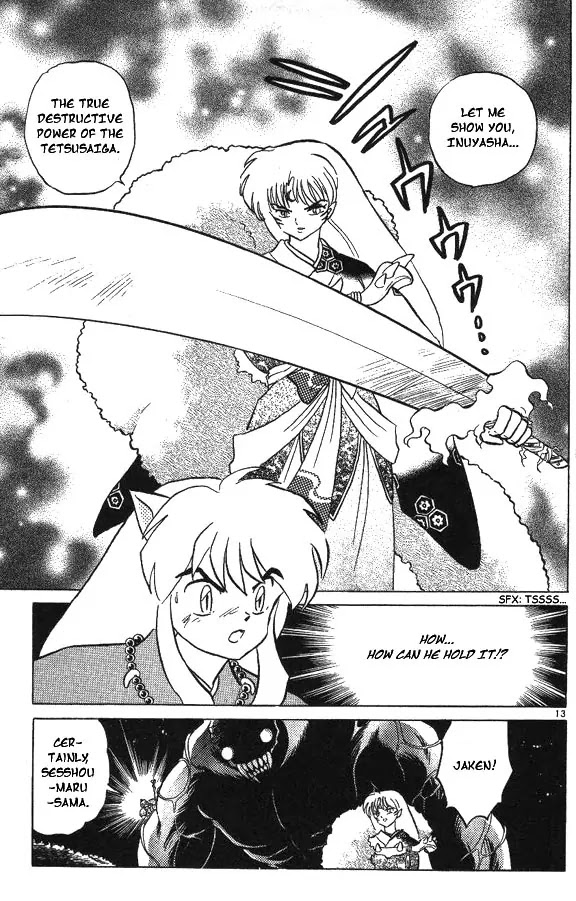 InuYasha Chapter 60 page 12 - Chapter 60: Tetsusaiga’s Power