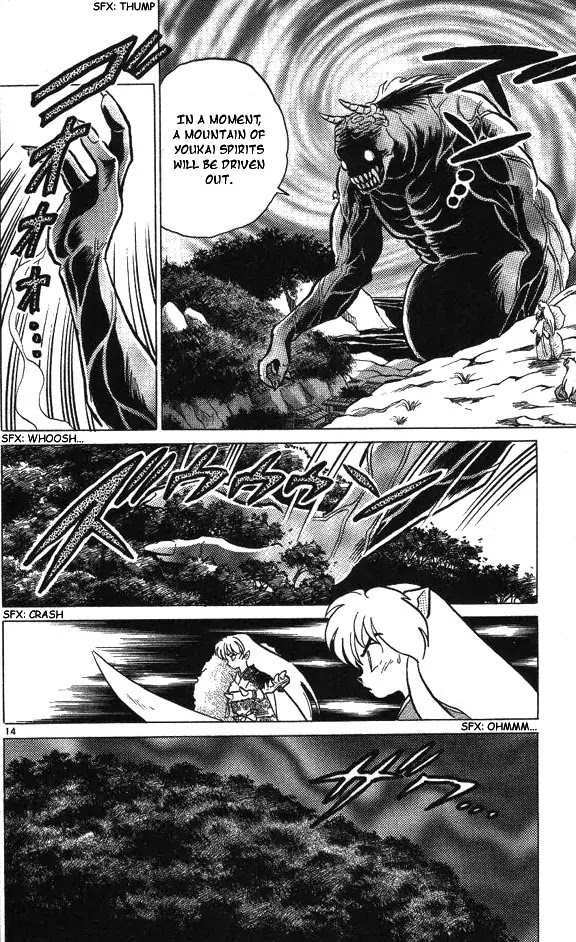 InuYasha Chapter 60 page 13 - Chapter 60: Tetsusaiga’s Power