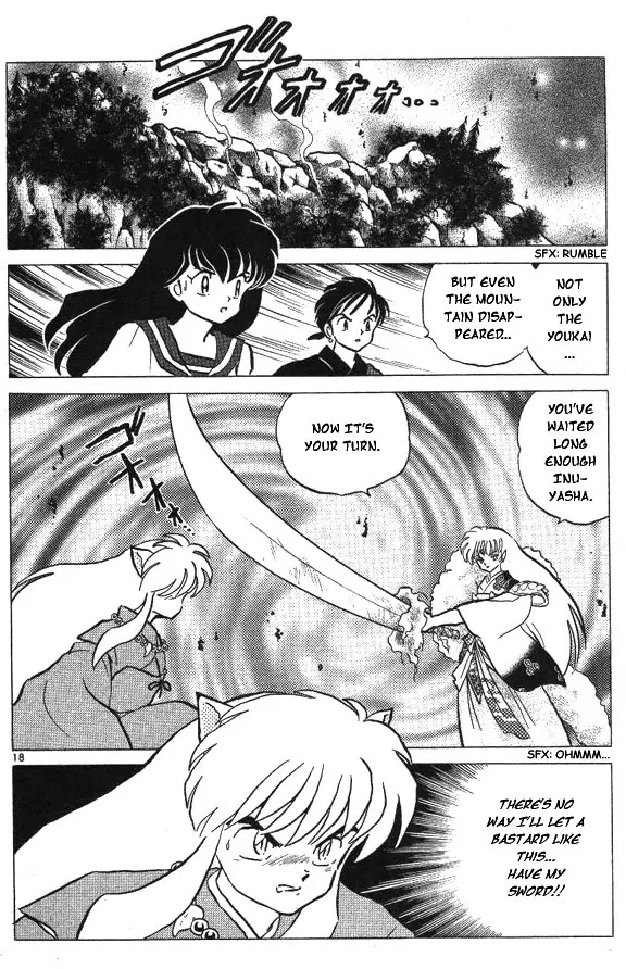 InuYasha Chapter 60 page 16 - Chapter 60: Tetsusaiga’s Power