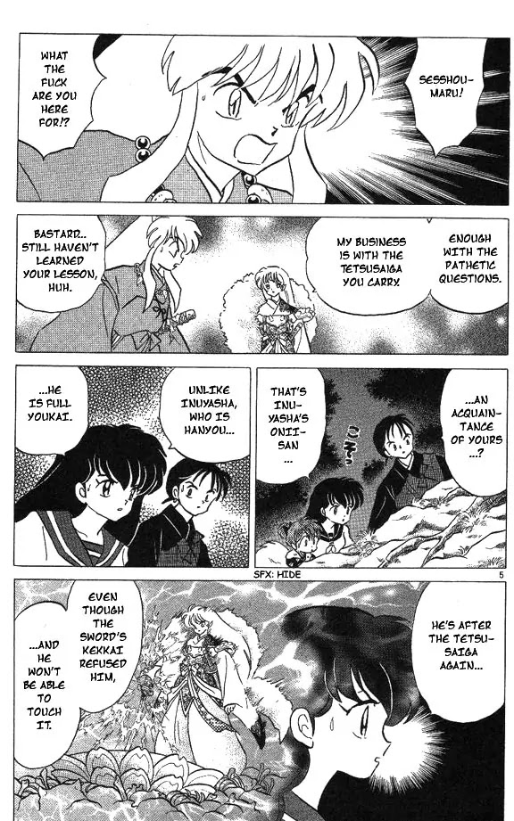 InuYasha Chapter 60 page 4 - Chapter 60: Tetsusaiga’s Power