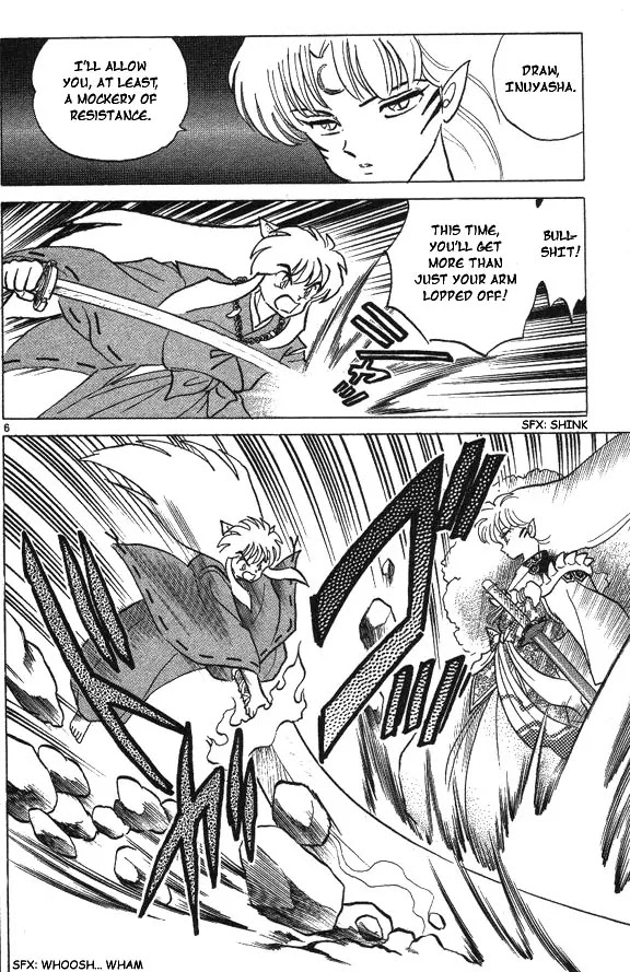 InuYasha Chapter 60 page 5 - Chapter 60: Tetsusaiga’s Power
