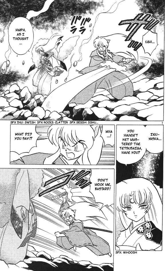 InuYasha Chapter 60 page 6 - Chapter 60: Tetsusaiga’s Power