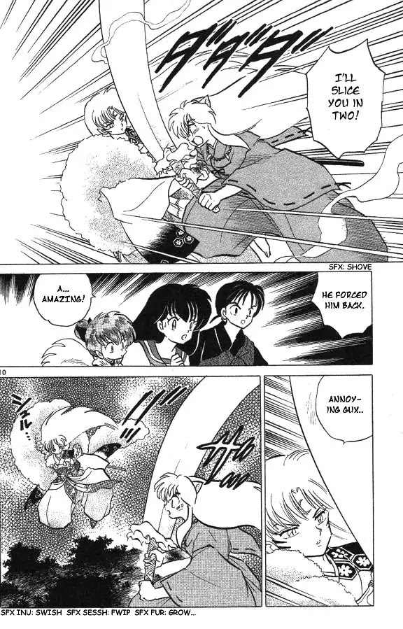 InuYasha Chapter 60 page 9 - Chapter 60: Tetsusaiga’s Power