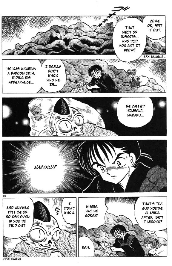 InuYasha Chapter 62 page 10 - Chapter 62: Snatch the Arm