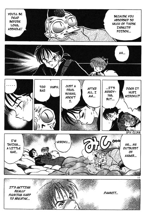 InuYasha Chapter 62 page 11 - Chapter 62: Snatch the Arm