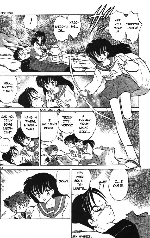InuYasha Chapter 62 page 12 - Chapter 62: Snatch the Arm
