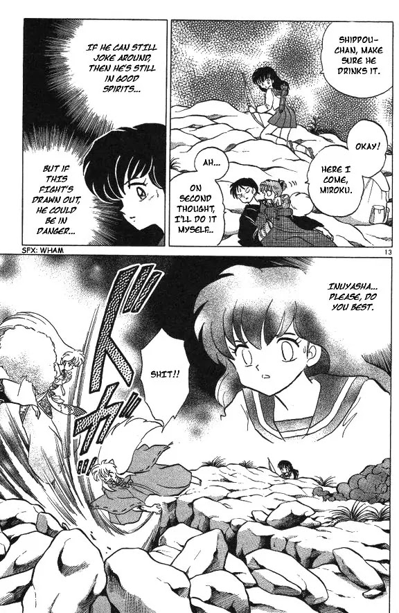 InuYasha Chapter 62 page 13 - Chapter 62: Snatch the Arm
