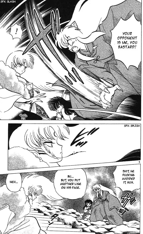 InuYasha Chapter 62 page 5 - Chapter 62: Snatch the Arm