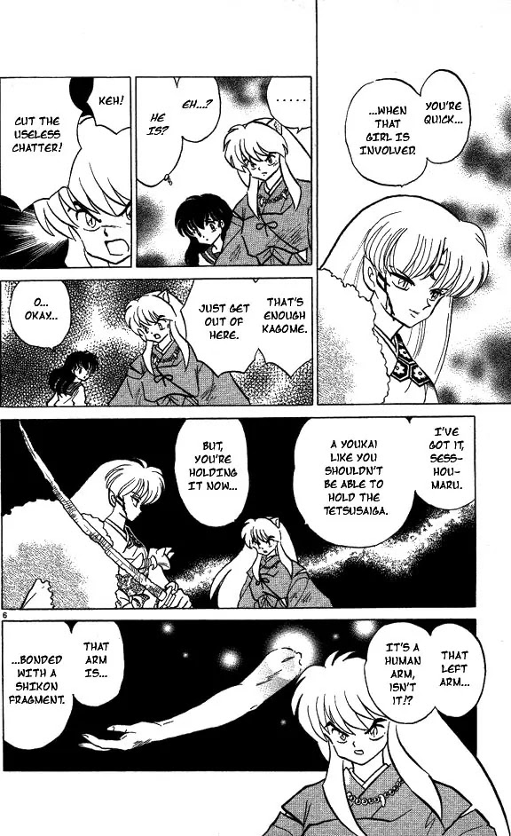 InuYasha Chapter 62 page 6 - Chapter 62: Snatch the Arm