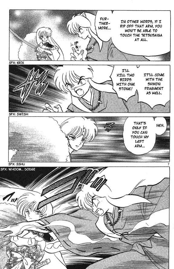 InuYasha Chapter 62 page 7 - Chapter 62: Snatch the Arm