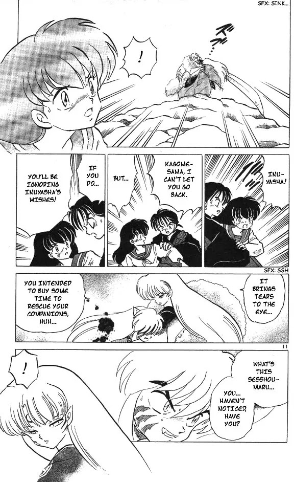 InuYasha Chapter 63 page 11 - Chapter 63: Regain