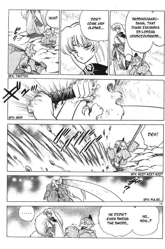 InuYasha Chapter 63 page 15 - Chapter 63: Regain
