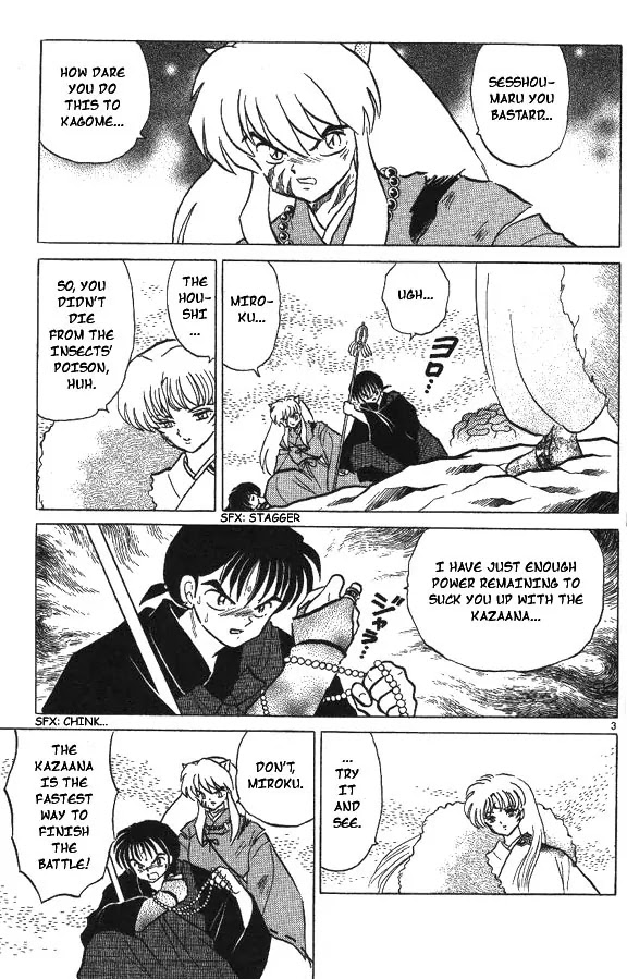 InuYasha Chapter 63 page 3 - Chapter 63: Regain