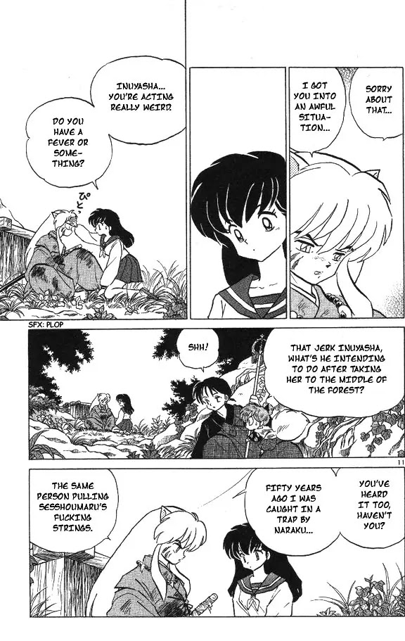 InuYasha Chapter 64 page 11 - Chapter 64: Parting