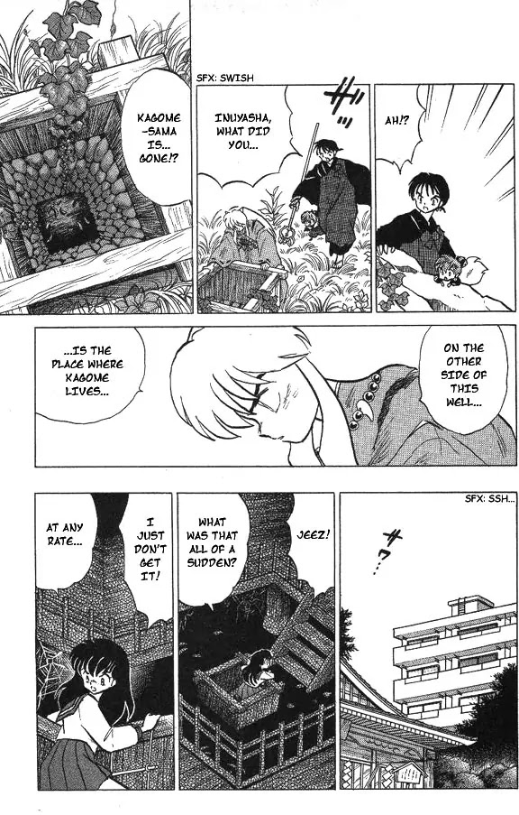 InuYasha Chapter 64 page 17 - Chapter 64: Parting