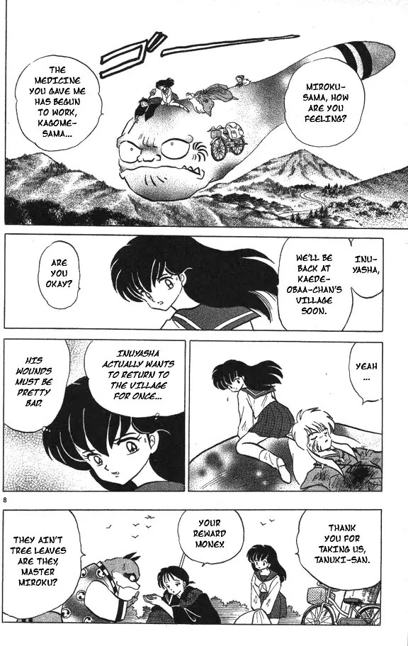 InuYasha Chapter 64 page 8 - Chapter 64: Parting