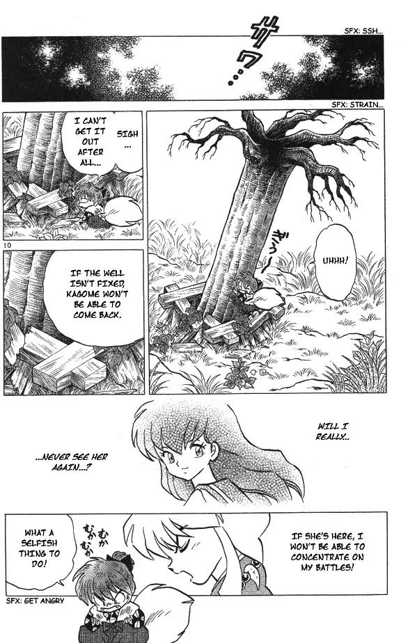 InuYasha Chapter 66 page 10 - Chapter 66: The Mark of Evil