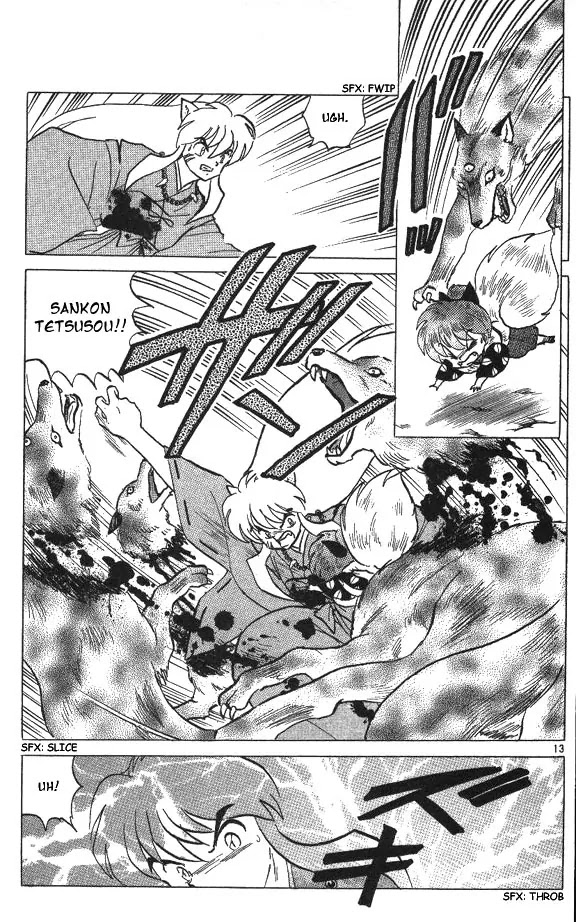 InuYasha Chapter 66 page 13 - Chapter 66: The Mark of Evil