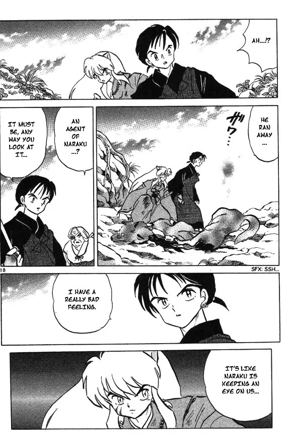 InuYasha Chapter 66 page 18 - Chapter 66: The Mark of Evil