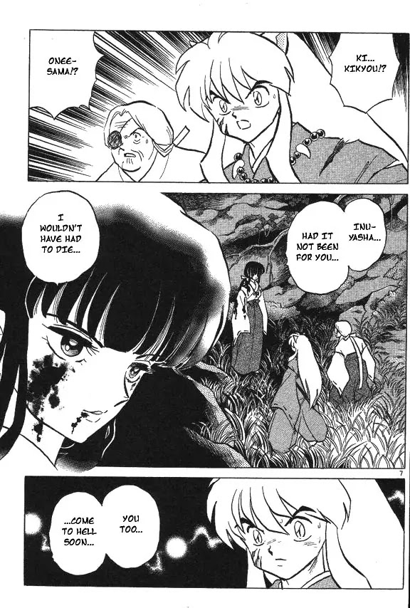 InuYasha Chapter 66 page 7 - Chapter 66: The Mark of Evil