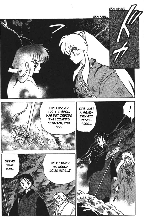 InuYasha Chapter 66 page 8 - Chapter 66: The Mark of Evil