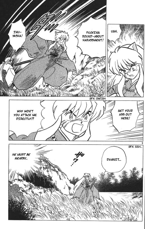 InuYasha Chapter 66 page 9 - Chapter 66: The Mark of Evil