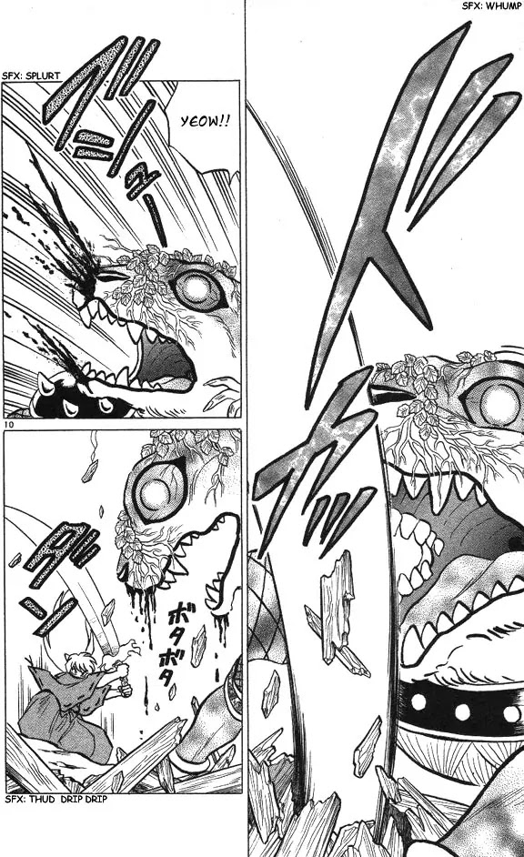 InuYasha Chapter 68 page 10 - Chapter 68: Torn Barrier
